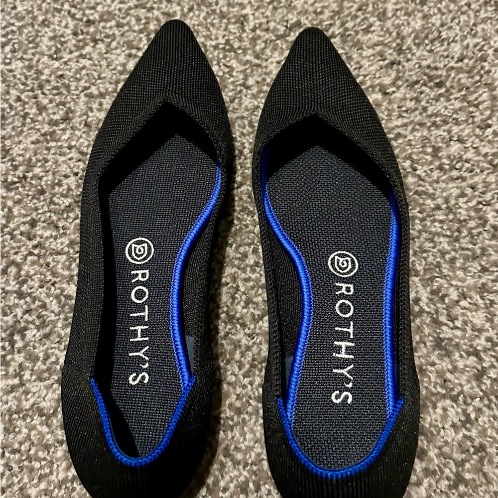 Rothy's- The Point - 8.5 Black